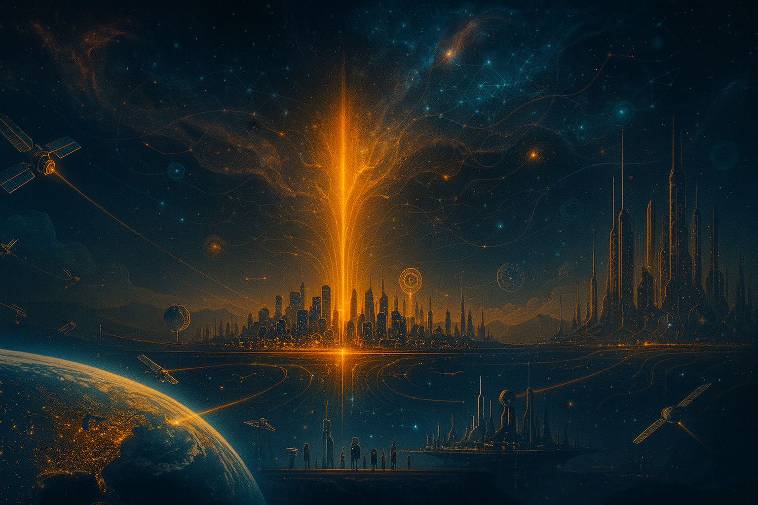 人类-数智混合文明