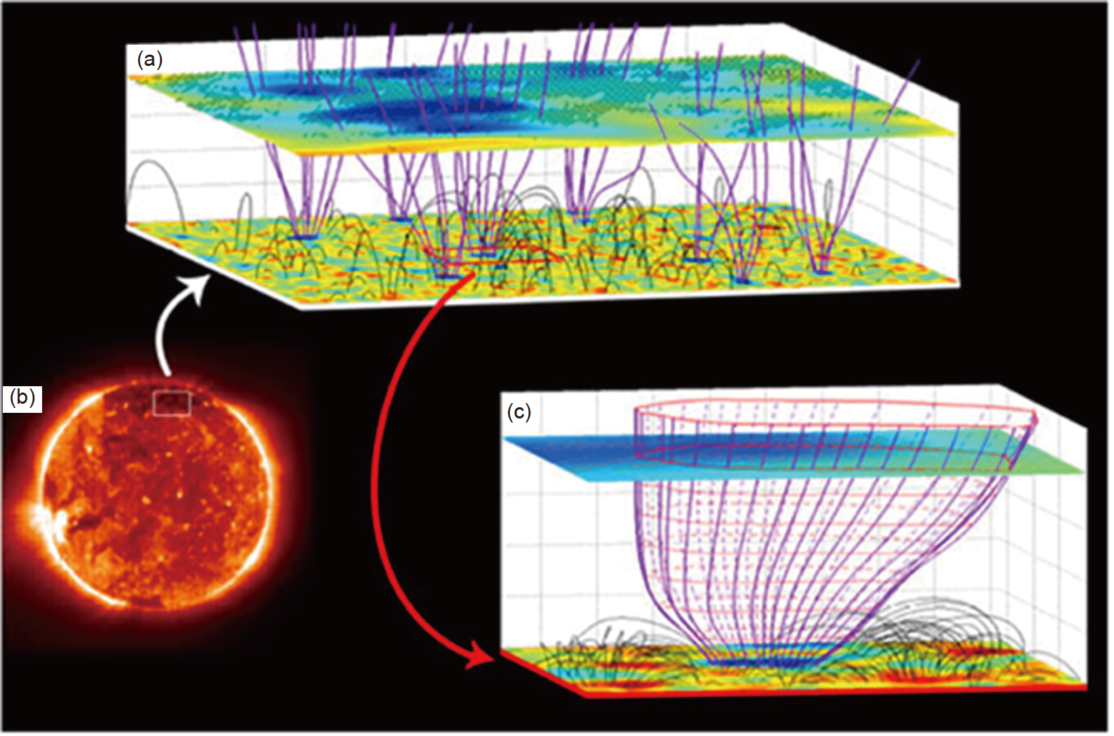 夸父二号高倾角太阳极轨构型示意