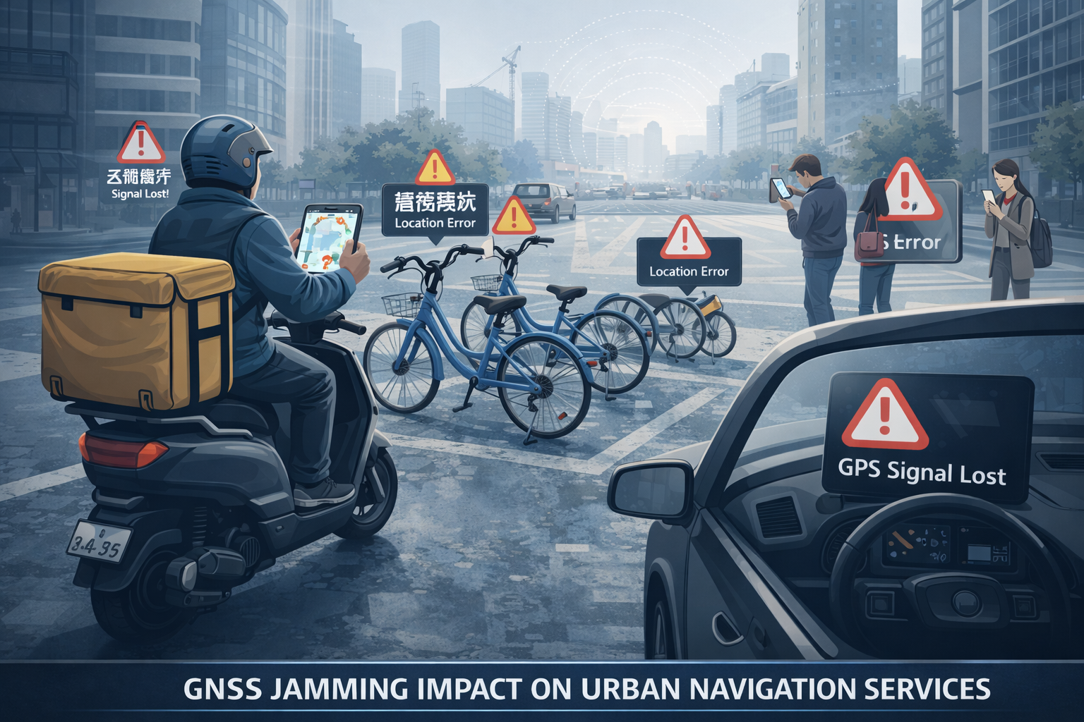 临时性GNSS干扰设备