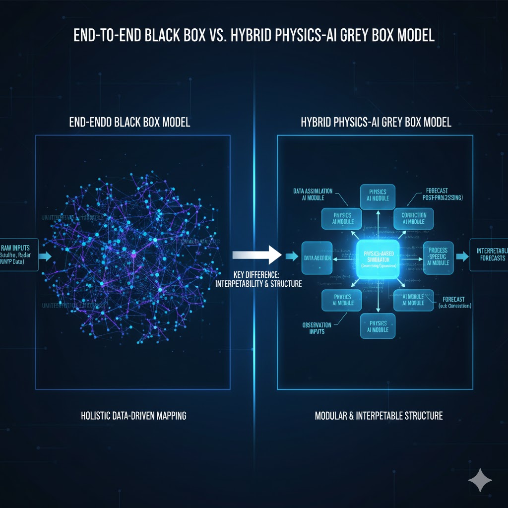 混合路线与端到端路线架构对比